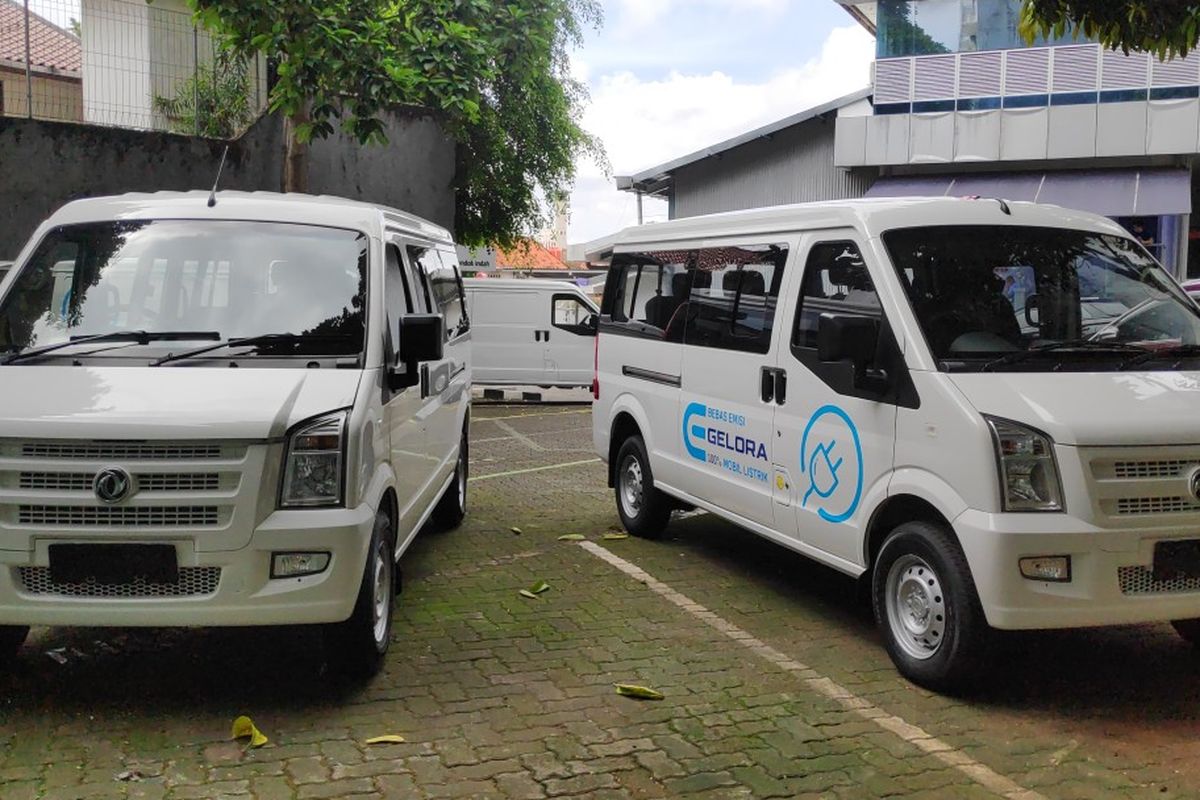 DFSK memperkenalkan Gelora dan Gelora, Kamis (5/3/2020). Produk ini mengisi pasar kendaraan komersial dengan pilihan motor listrik