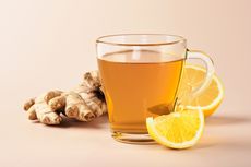 Minuman Penghalau Gejala Pilek, Buat Ginger Tea Lemon