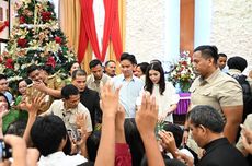 Kunjungi Gereja HKBP Sei Agul, Gibran Sampaikan Ucapan Natal dari Prabowo