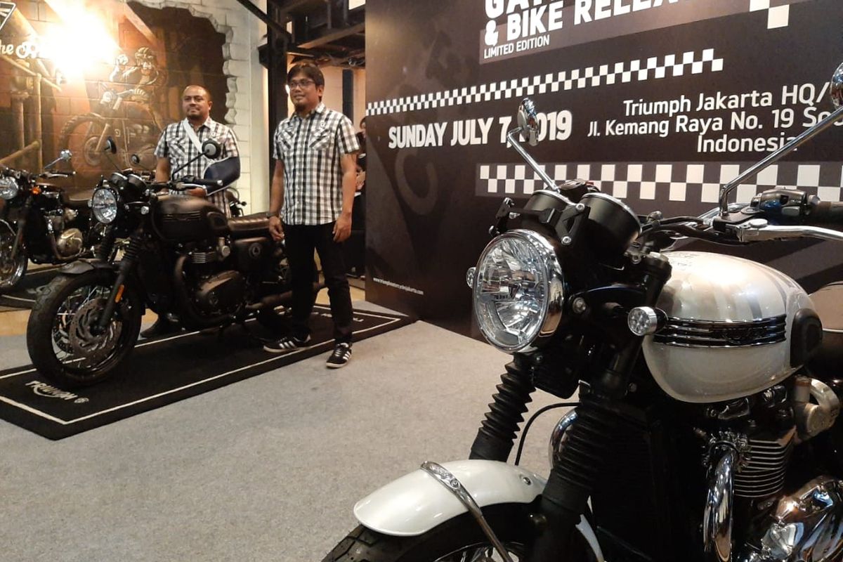 Triumph Bonneville edisi terbatas