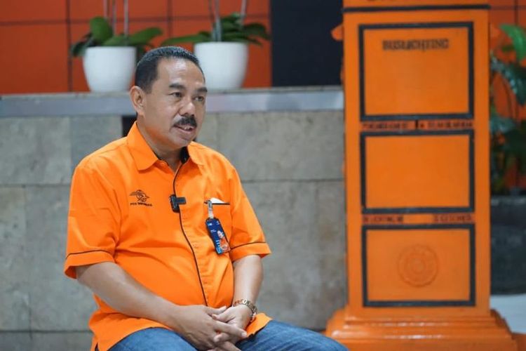Ketua Satuan Tugas (Satgas) Penyaluran Dana BLT BMM PT Pos Indonesia (Persero) Hendrasari.