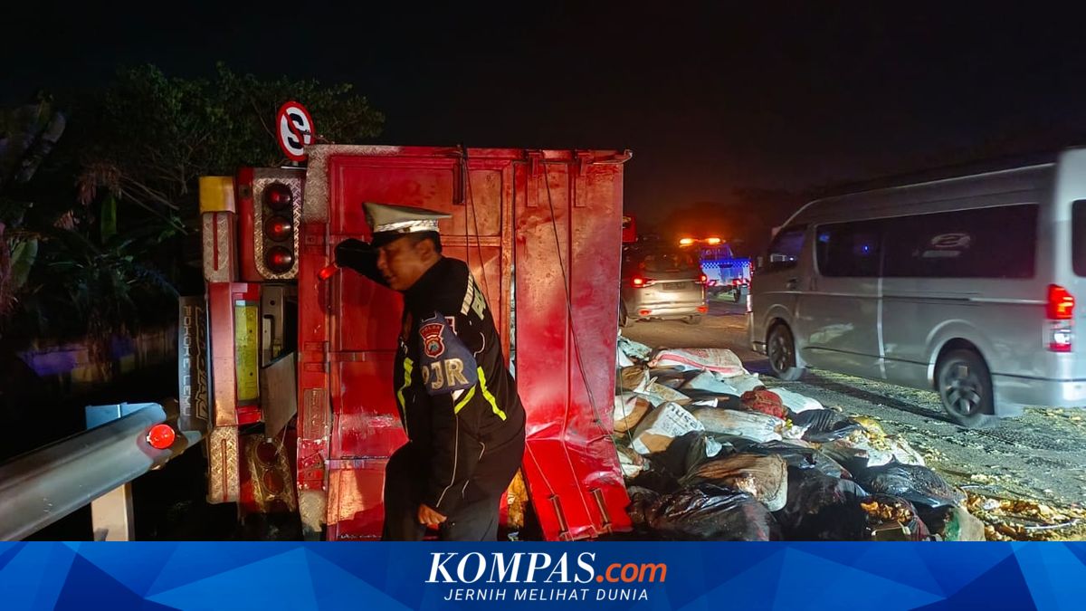 Bus Pariwisata Berisi 52 Penumpang Tabrak Truk di Tol Gempol-Pasuruan, Begini Kondisinya