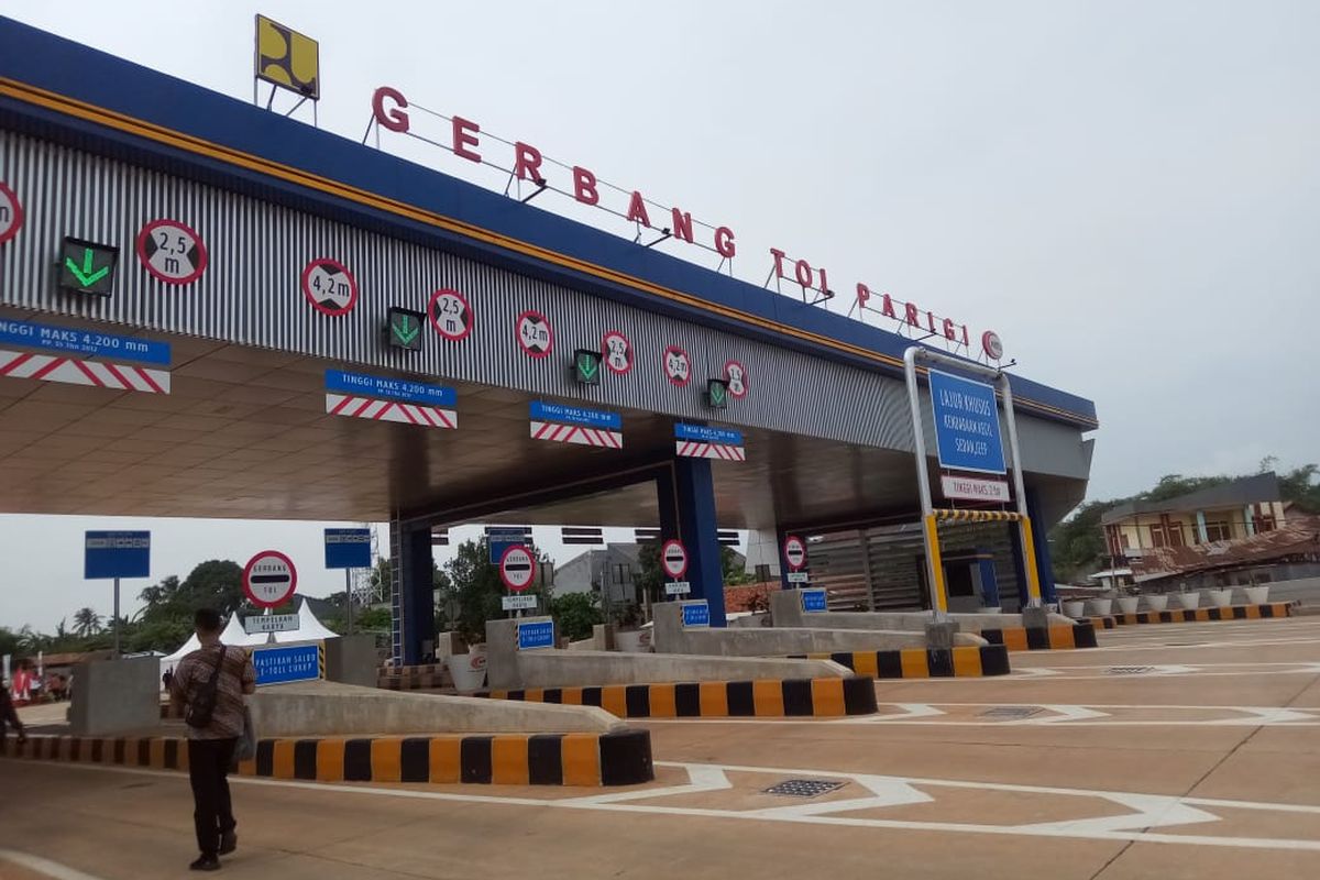 Gerbang Tol Parigi Tol JORR 2 Ruas Kunciran-Serpong