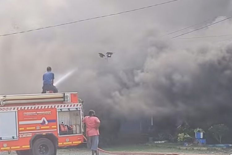 3 Bangunan Panti Asuhan di Sentani Ludes Terbakar, Kerugian Capai Rp 1 M