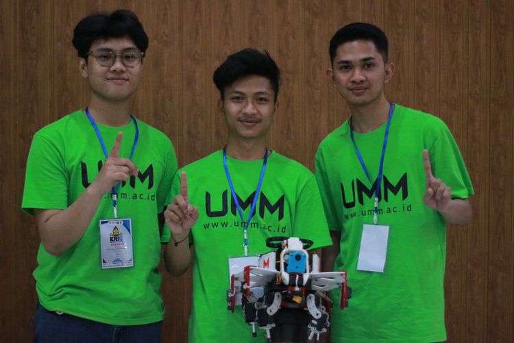 Mahasiswa Malang Ciptakan Robot Penyelamat Manusia dalam Kebencanaan
