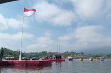 Mengintip Upacara Bendera HUT Ke-79 RI di Ciamis, Dilakukan di Tengah Danau