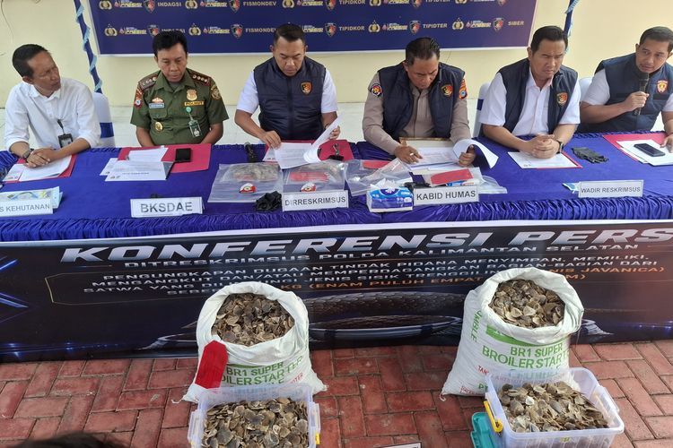 Hendak Kirim 64 Kg Sisik Trenggiling ke Vietnam dan China, 2 Pelaku Ditangkap