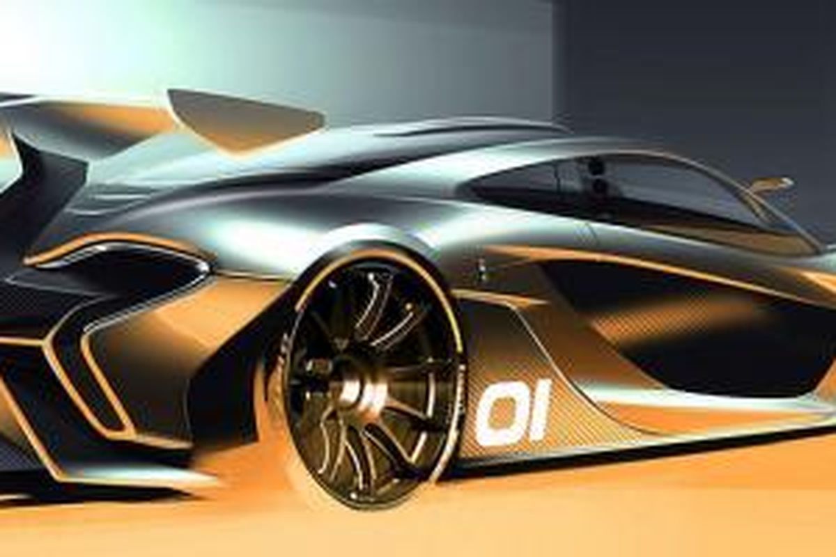 Teaser McLaren P1 GTR