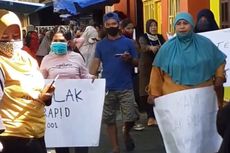 Tolak Rapid Test, Warga di Ambon Demo dan Hadang Petugas Medis