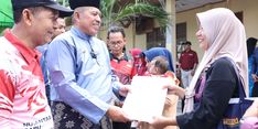 Laksanakan Program Bujang Kampung, Bupati Siak Ajak Masyarakat Pelihara Kesehatan