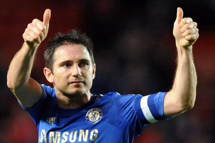 Frank Lampard semasa masih jadi pemain Chelsea.