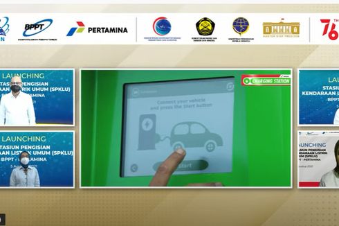 Luncurkan 2 SPKLU,  Dirut Pertamina: Masyarakat Bisa Isi Daya Kendaraan Listrik Gratis