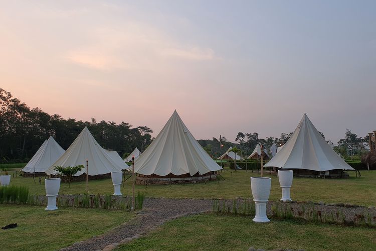 Indian Tent di La Ranch Glamping Adventure Pekalongan, Jawa Tengah. 