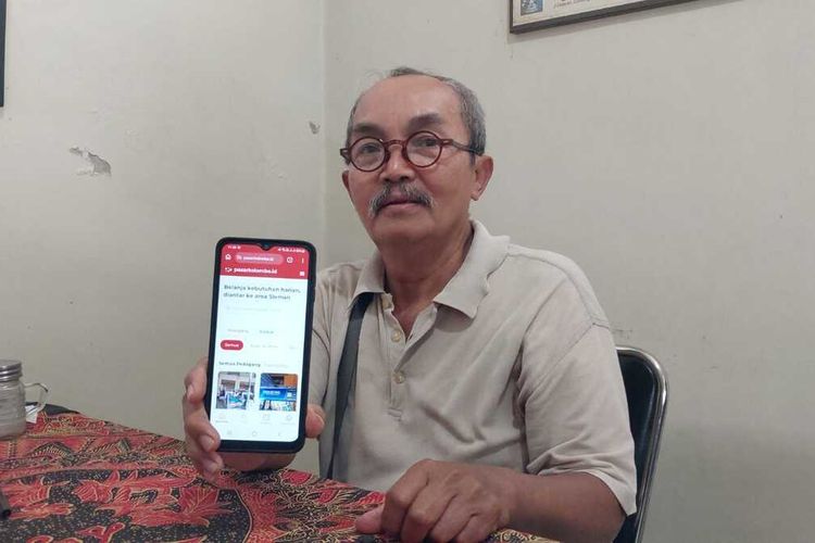 Pasar Kolombo Sleman Garap Platform Digital, Warga Kini Bisa Belanja Online