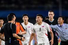 Sepak Bola Asian Games 2022: Kalah dari Jepang, Pemain Korea Utara Serang Wasit