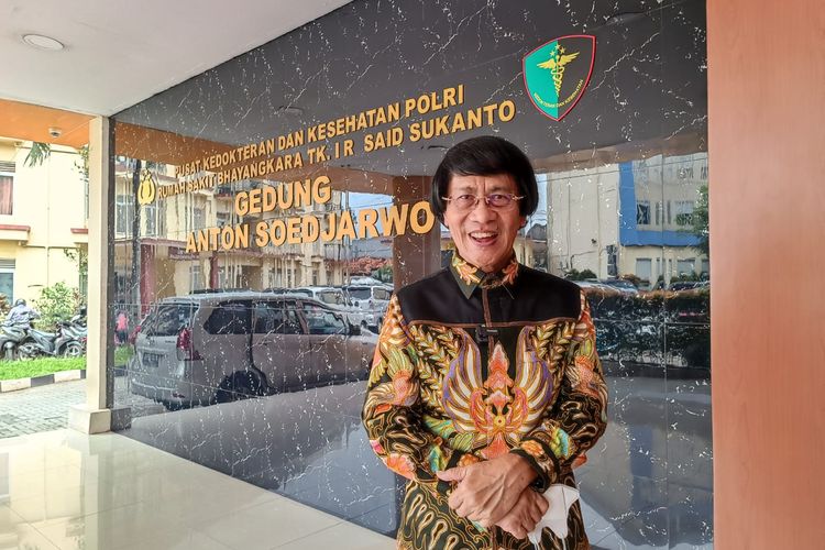 Ketua Lembaga Perlindungan Anak Indonesia (LPAI) Seto Mulyadi di RS Polri Kramat Jati, Jakarta Timur, Rabu (4/1/2023).