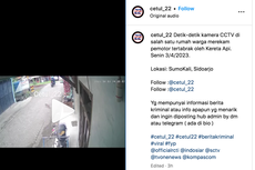 Video Emak-emak Tersambar Kereta Api, Tidak Ngerem Saat Melintas