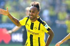 Dortmund Libas Wolsburg 5-1, Aubameyang Cetak Dua Gol