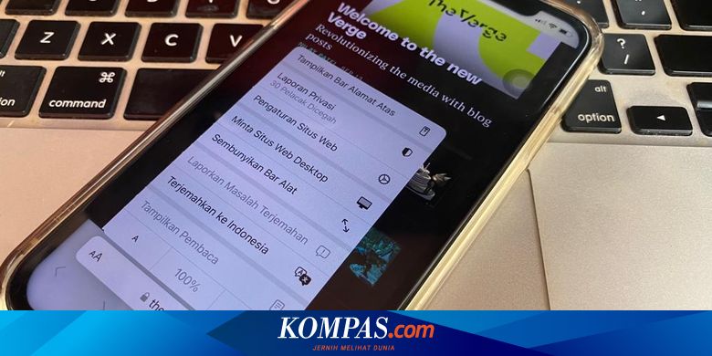 4 Fitur Baru Safari iOS 16, Termasuk Bisa Translate Website ke Bahasa Indonesia - Vimarsana News