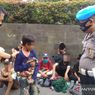 Ikut Demo, Puluhan Anak Telantar di Sekitar Gedung DPR