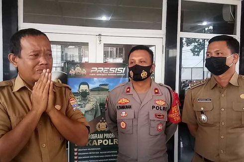 Pecatan PNS Menangis Minta Ampun, Ditangkap Polisi karena Tipu Warga yang Urus KK dan KTP