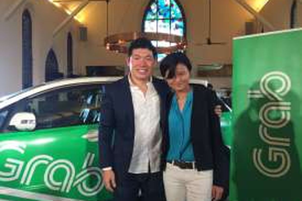 CEO Grab dan Co-founderGrab, Anthony Than dan Tan Hooi Ling.
