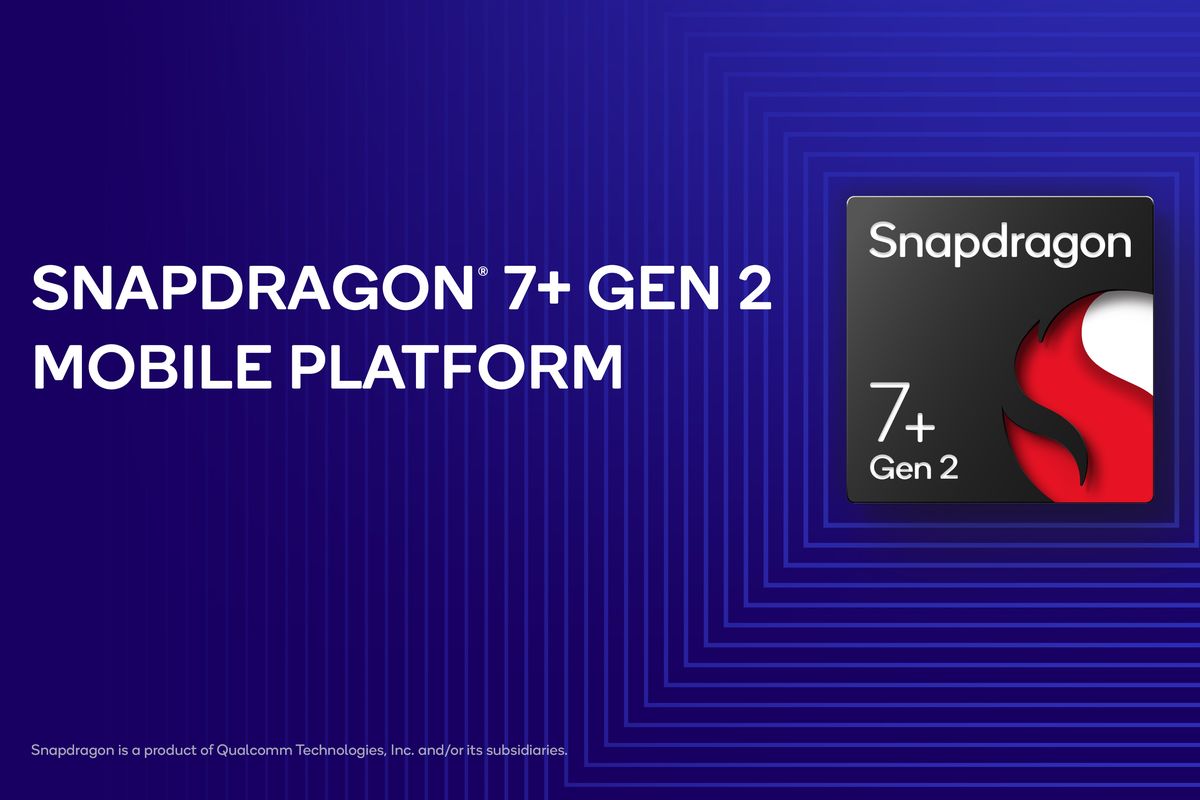 Ilustrasi chipset Qualcomm Snapdragon 7 Plus Gen 2.