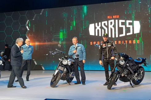 Yamaha XSR155 Ibarat Motor Custom tapi Pabrikan