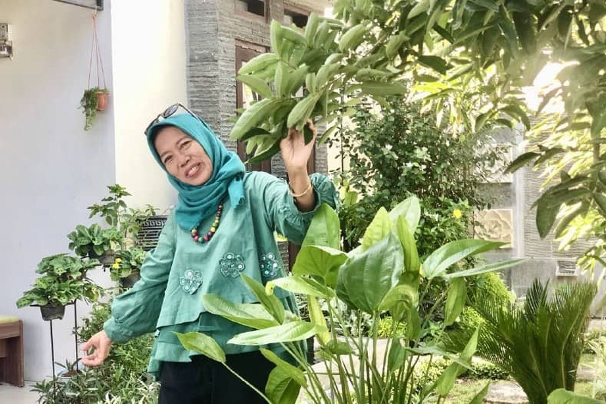 Salah satu peserta program JKN Hidayani Suryatin (52).