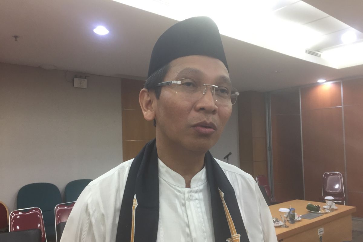 Plt Kepala Dinas Perindustrian dan Energi, Ricki M Mulia saat ditemui di Kantor DPRD, Jakarta, Jumat (1/11/2019).