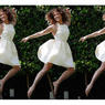 Berpakaian Cantik Serba Putih, J.Lo 