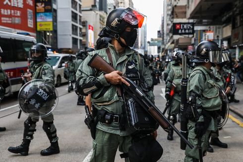 Polisi Hong Kong: Demonstran Pakai Bom Rakitan Jarak Jauh untuk Lukai Petugas