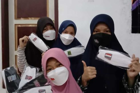 Peluang Bisnis Masker Tema HUT Kemerdekaan RI, Penjualnya Mengaku Banjir Pesanan, Bisa Raup Untung Jutaan Rupiah 