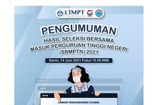 Cek Pengumuman SBMPTN Pukul 15.00 WIB, Ini Data yang Harus Disiapkan