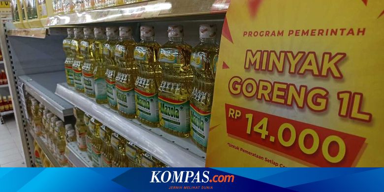 Mulai Besok, Harga Minyak Goreng Turun Lagi - Kompas.com - Kompas.com