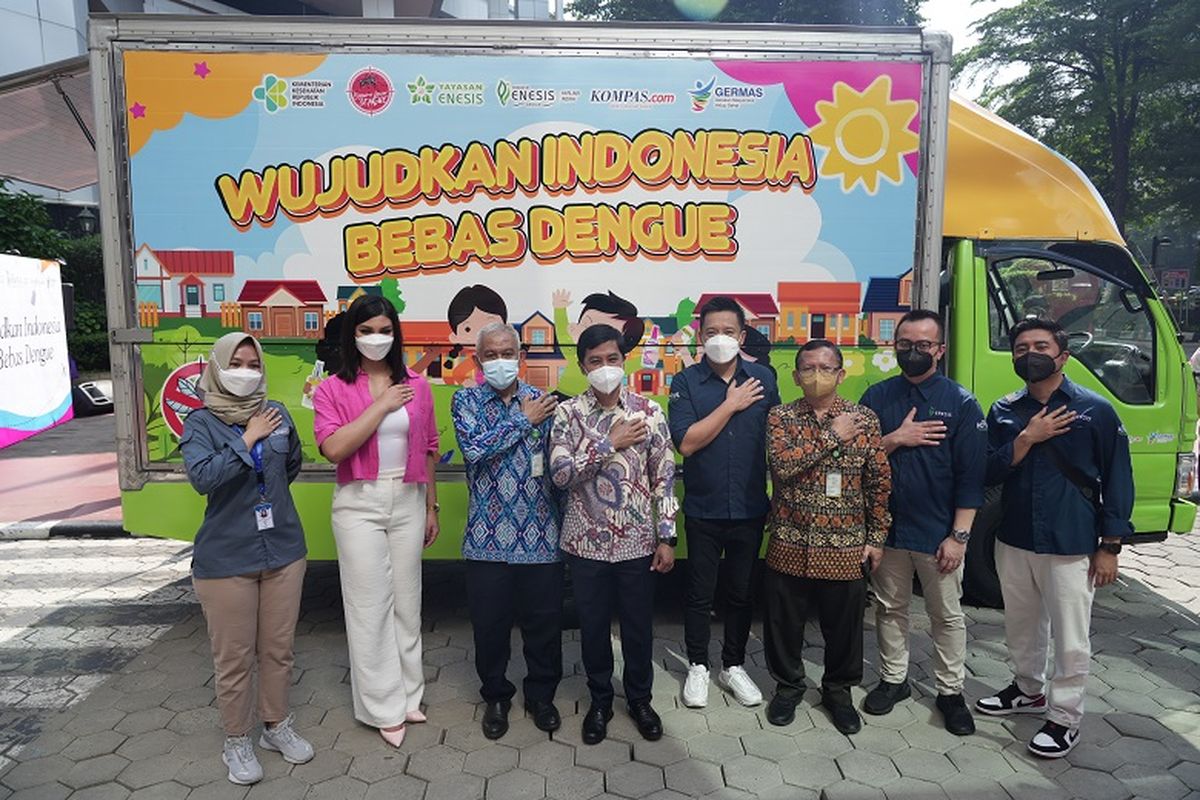 Program Mobil Edukasi Keliling dari Enesis untuk membantu pencegahan penyakit dengue di masyarakat.