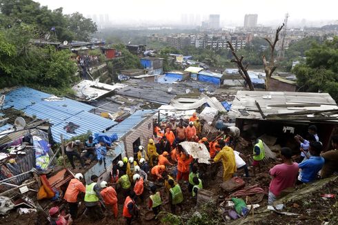 UPDATE Korban Tewas akibat Longsor dan Banjir di India Capai 125 Orang