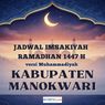 Jadwal Imsakiyah Kabupaten Manokwari Hari Ini Selama Ramadhan 2026 versi Muhammadiyah