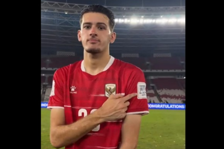 Selebrasi Justin Hubner usai menangi FIFA ASEAN Cup 2026.
