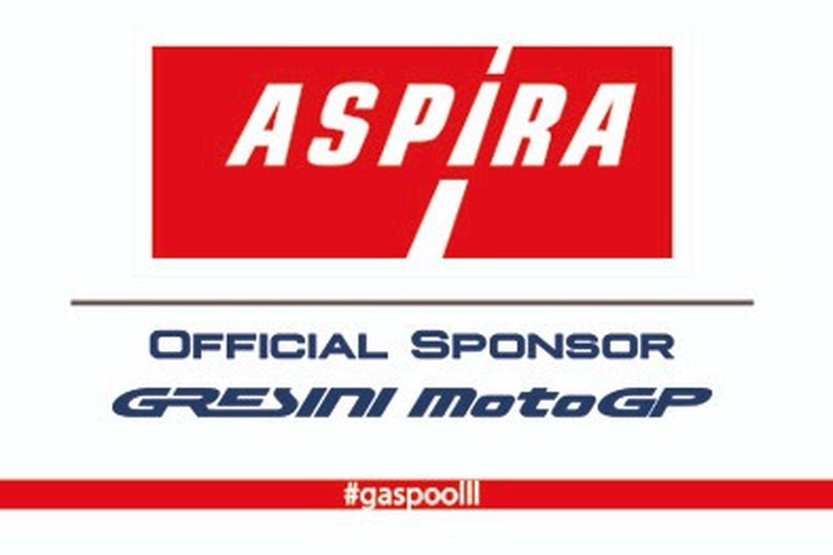 Astra Otoparts melalui Aspira juga akan menjadi sponsor Gresini MotoGP Team mulai musim depan