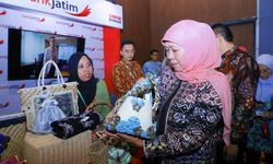 Komitmen Maksimalkan P3DN, Gubernur Khofifah: Alhamdulillah, Realisasi Belanja PDN di Jatim capai 79 persen