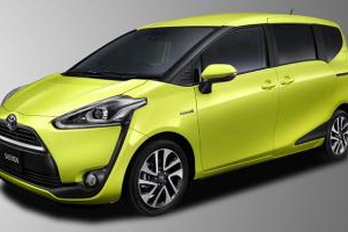 Tampang Toyota Sienta yang sudah meluncur di Jepang, digosipkan masuk Indonesia tahun depan.