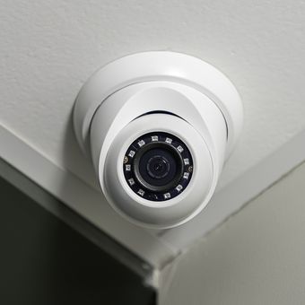 Ilustrasi CCTV atau kamera keamanan. 