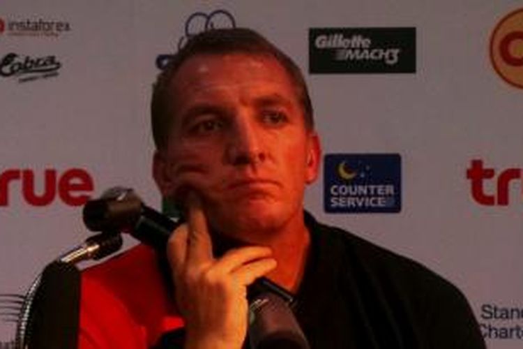 Manajer Liverpool, Brendan Rodgers. 