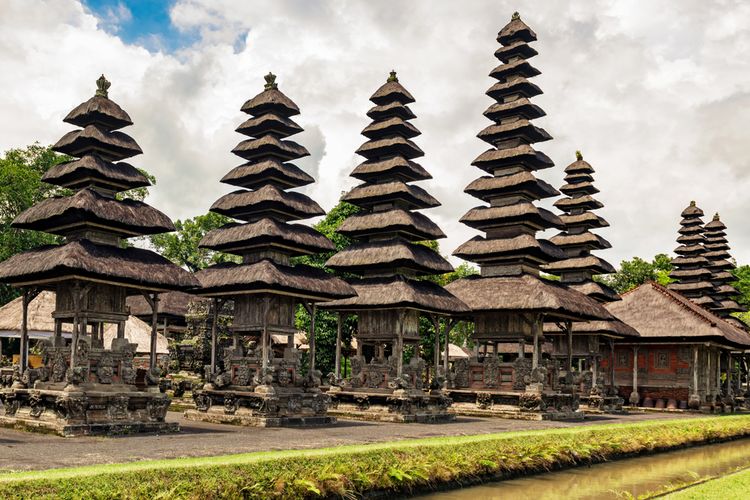 Pura Taman Ayun di Badung, Bali.