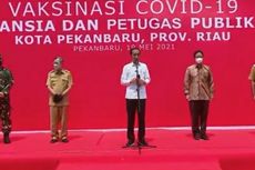 Ada Peningkatan Kasus Aktif, Jokowi Minta Menkes Kirim Vaksin Covid-19 Lebih Banyak ke Riau