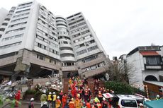 Pencarian Terus Dilakukan, Korban Tewas Gempa Taiwan Jadi 10 Orang