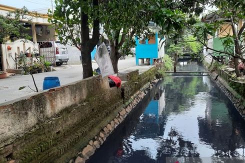 Kali di Perumahan Bukit Tiara Tangerang Diduga Tercemar Limbah