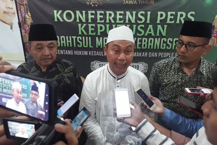 Sekretaris Dewan Syuro PWNU Jatim, KH Syafrud