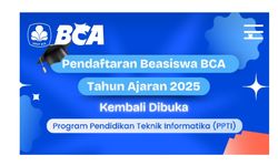 Beasiswa BCA 2025 buat Siswa SMA-SMK, Ada Uang Saku dan Kesempatan Kerja